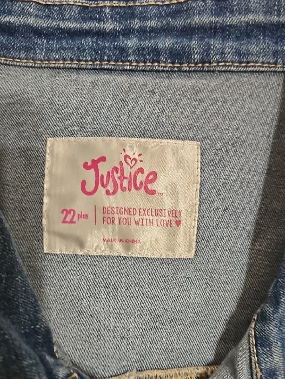 Justice classic blue